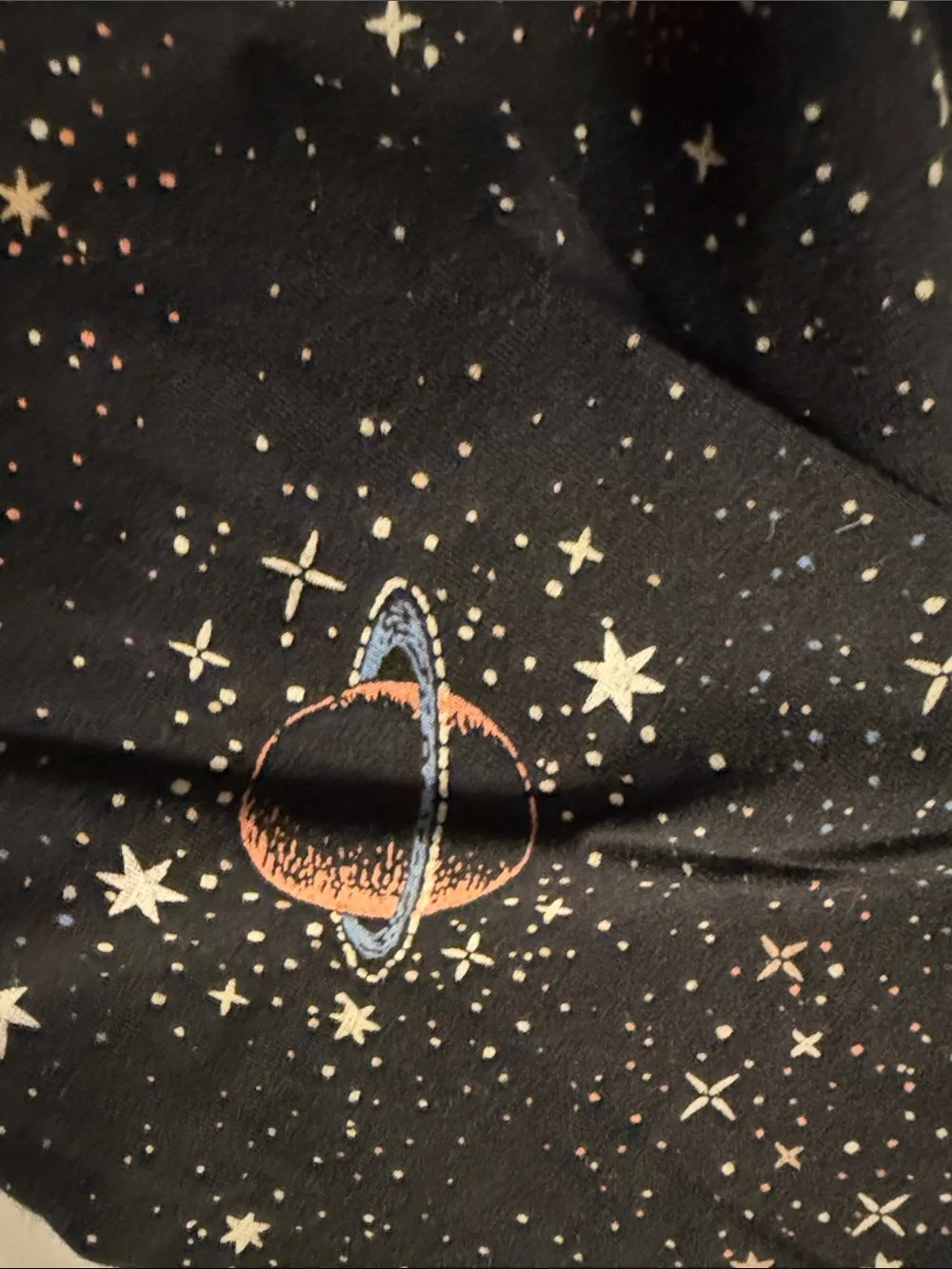 GAP Black Space Planet Print Leggings